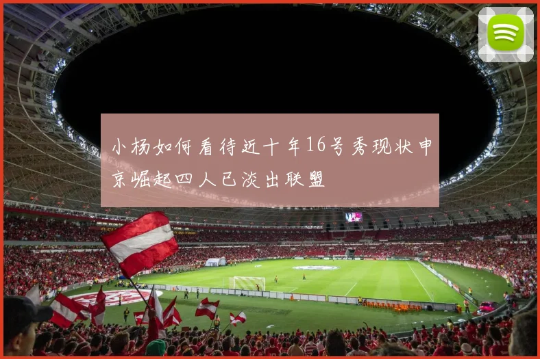 小杨如何看待近十年16号秀现状申京崛起四人已淡出联盟
