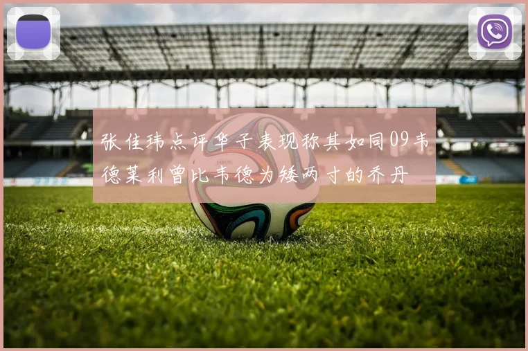 张佳玮点评华子表现称其如同09韦德莱利曾比韦德为矮两寸的乔丹